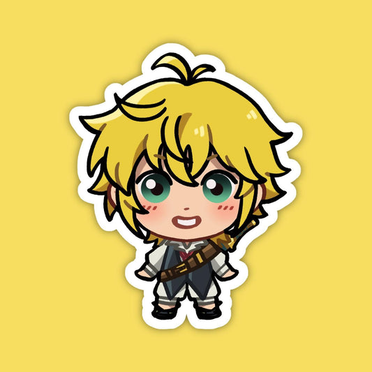 Meliodas | The Seven Deadly Sins Vinyl Sticker