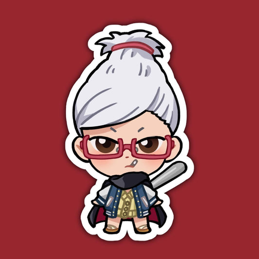 Seiko Ayase, Grandma | Dandadan Vinyl Sticker