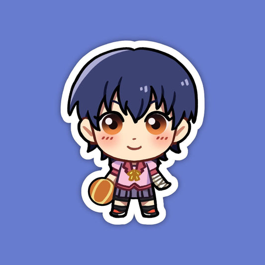 Suruga Kanbaru | Bakemonogatari Vinyl Sticker