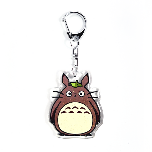 Totoro | My Neighbor Totoro Acrylic Glitter Keychain