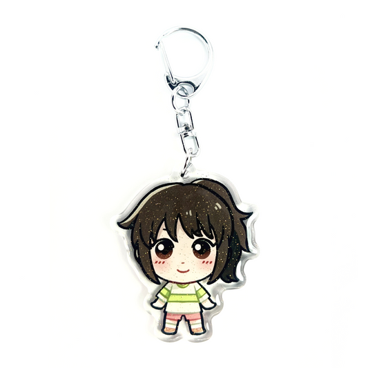 Chihiro Ogino | Spirited Away Acrylic Glitter Keychain