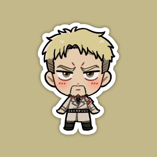 Reiner Braun | Attack on Titan Vinyl Sticker