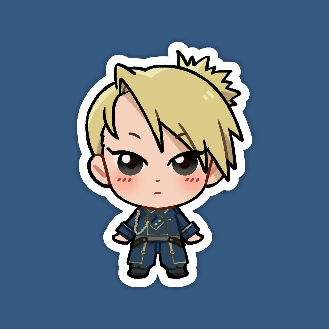 Riza Hawkeye | Fullmetal Alchemist Vinyl Sticker