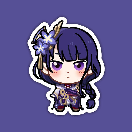 Raiden Shogun | Genshin Impact Vinyl Sticker