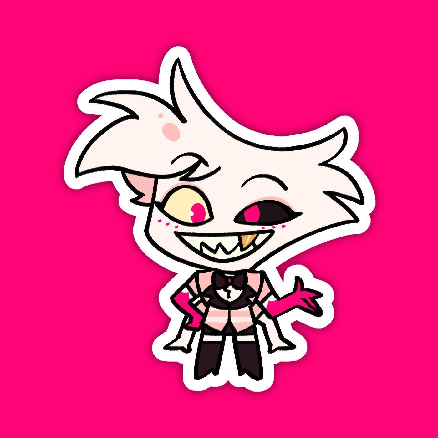 Angel Dust | Hazbin Hotel Vinyl Sticker