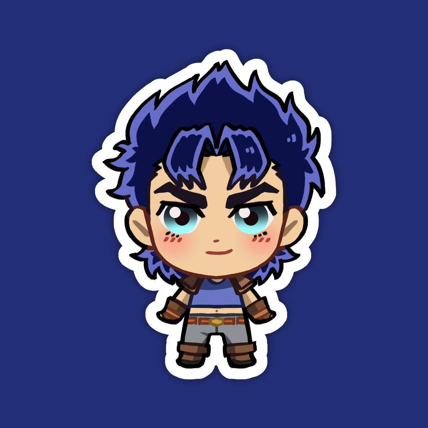 Jonathan Joestar | Jojo's Bizarre Adventure Vinyl Sticker