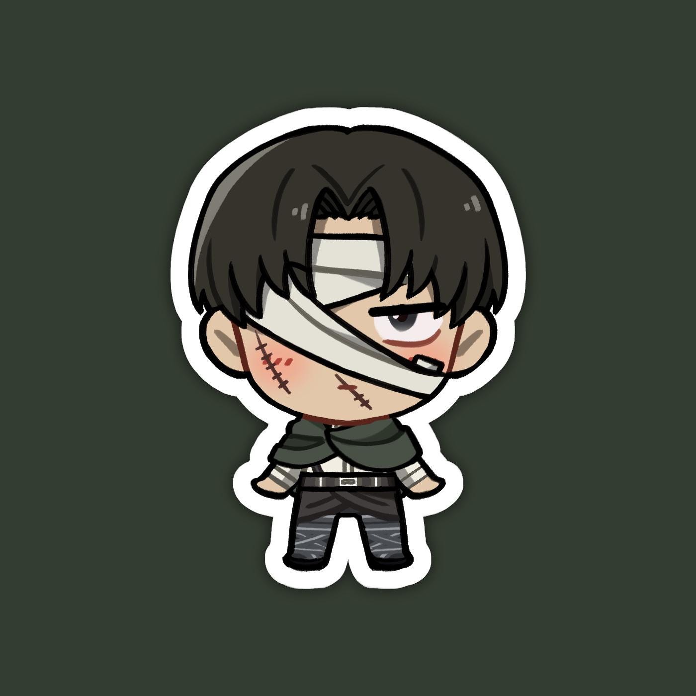 Levi Ackerman | Attack on Titan Vinyl Sticker