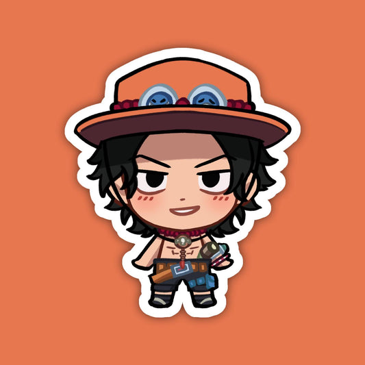 Portgas D. Ace | One Piece Vinyl Sticker