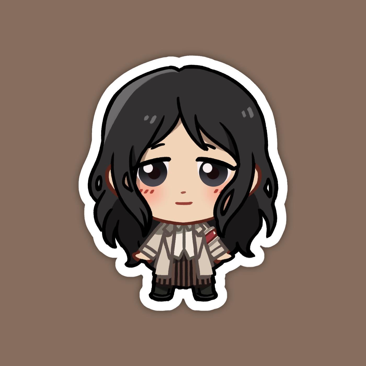 Pieck Finger | Attack on Titan Vinyl Sticker