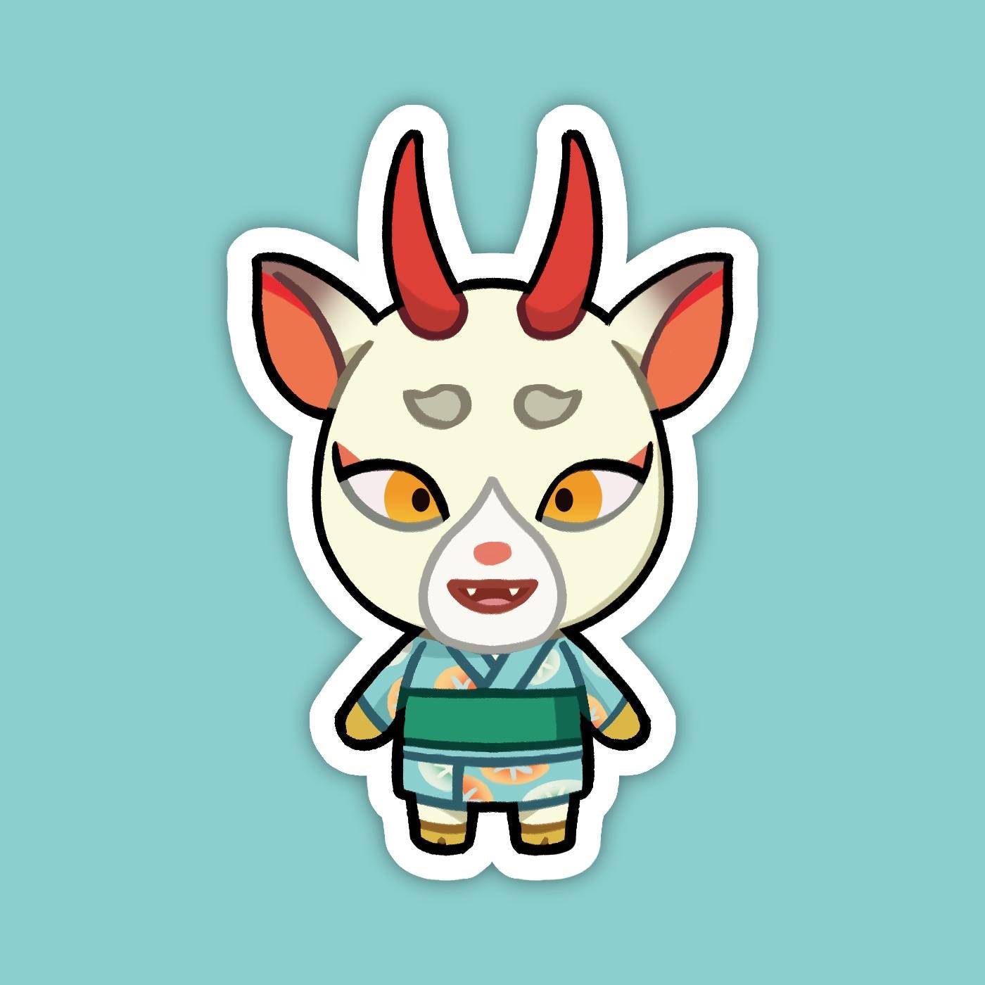 Shino | Animal Crossing Vinyl Sticker