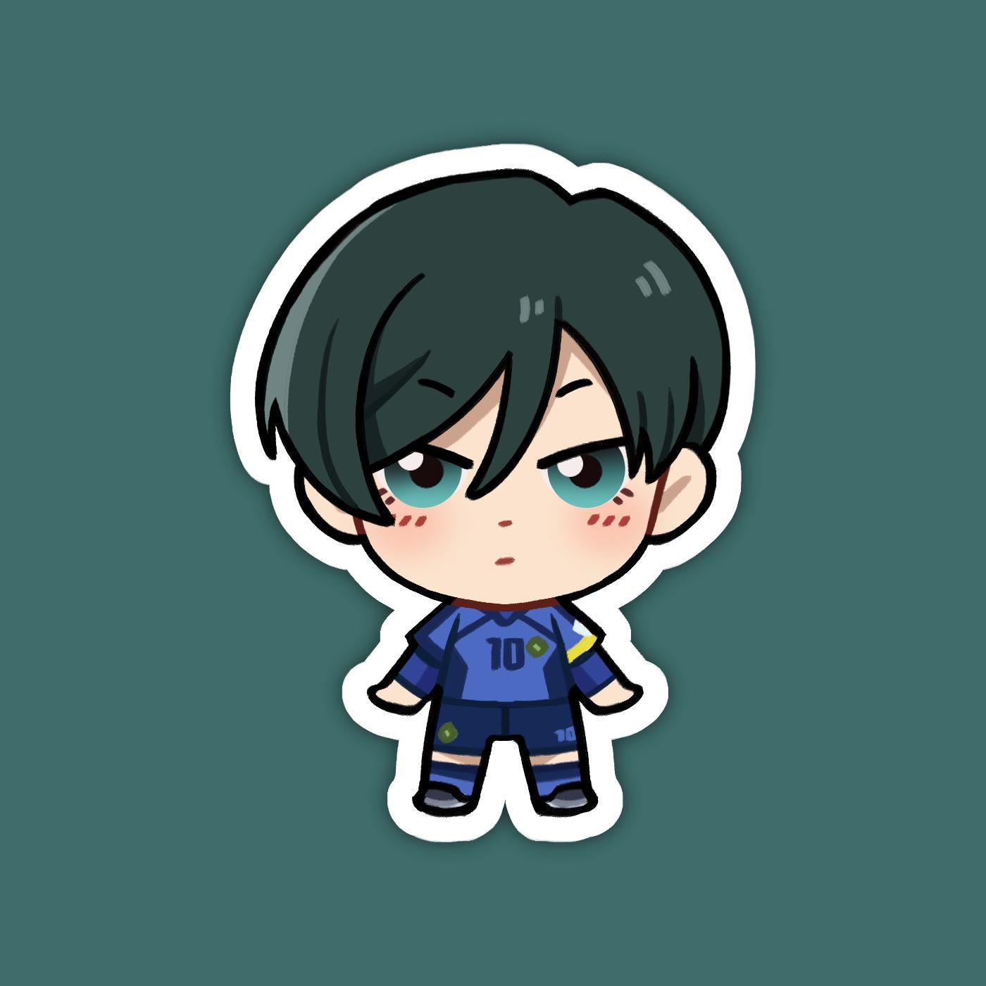 Rin Itoshi | Blue Lock Vinyl Sticker