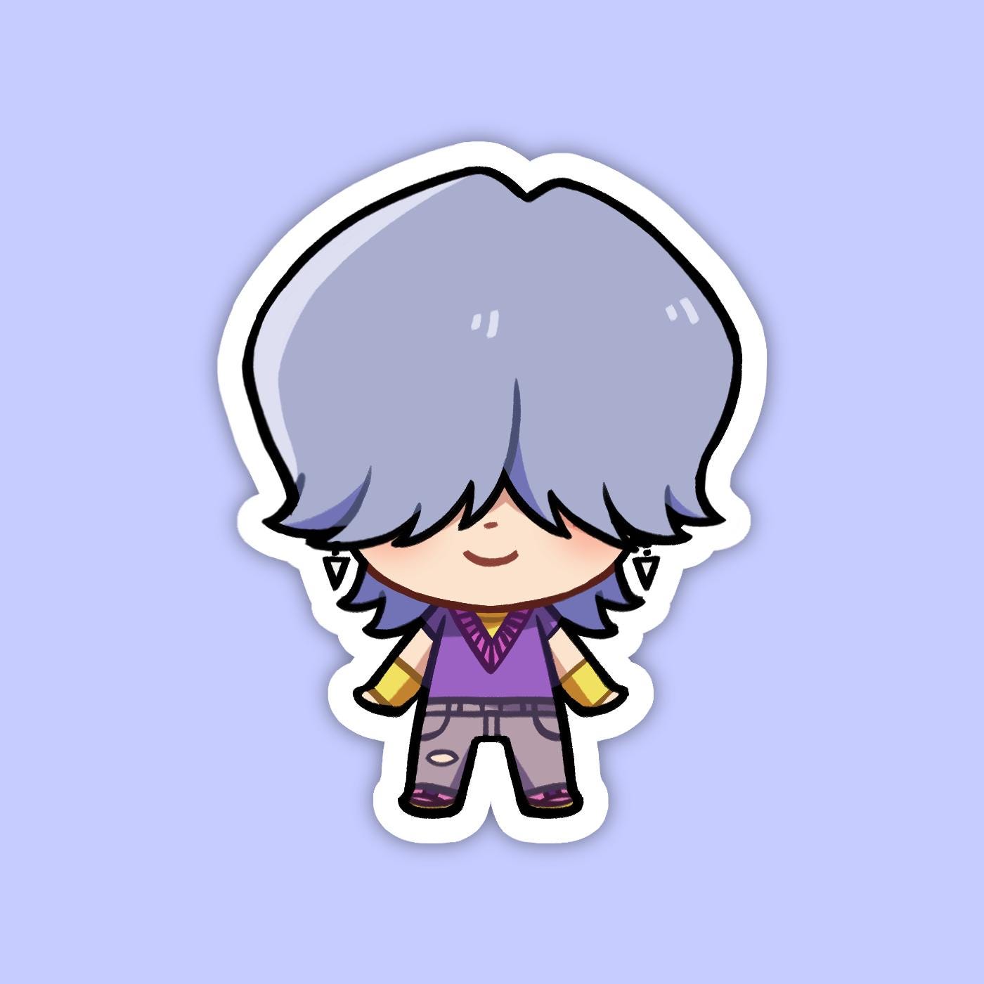 Mystery Saja Boys | KPop Demon Hunters Vinyl Sticker