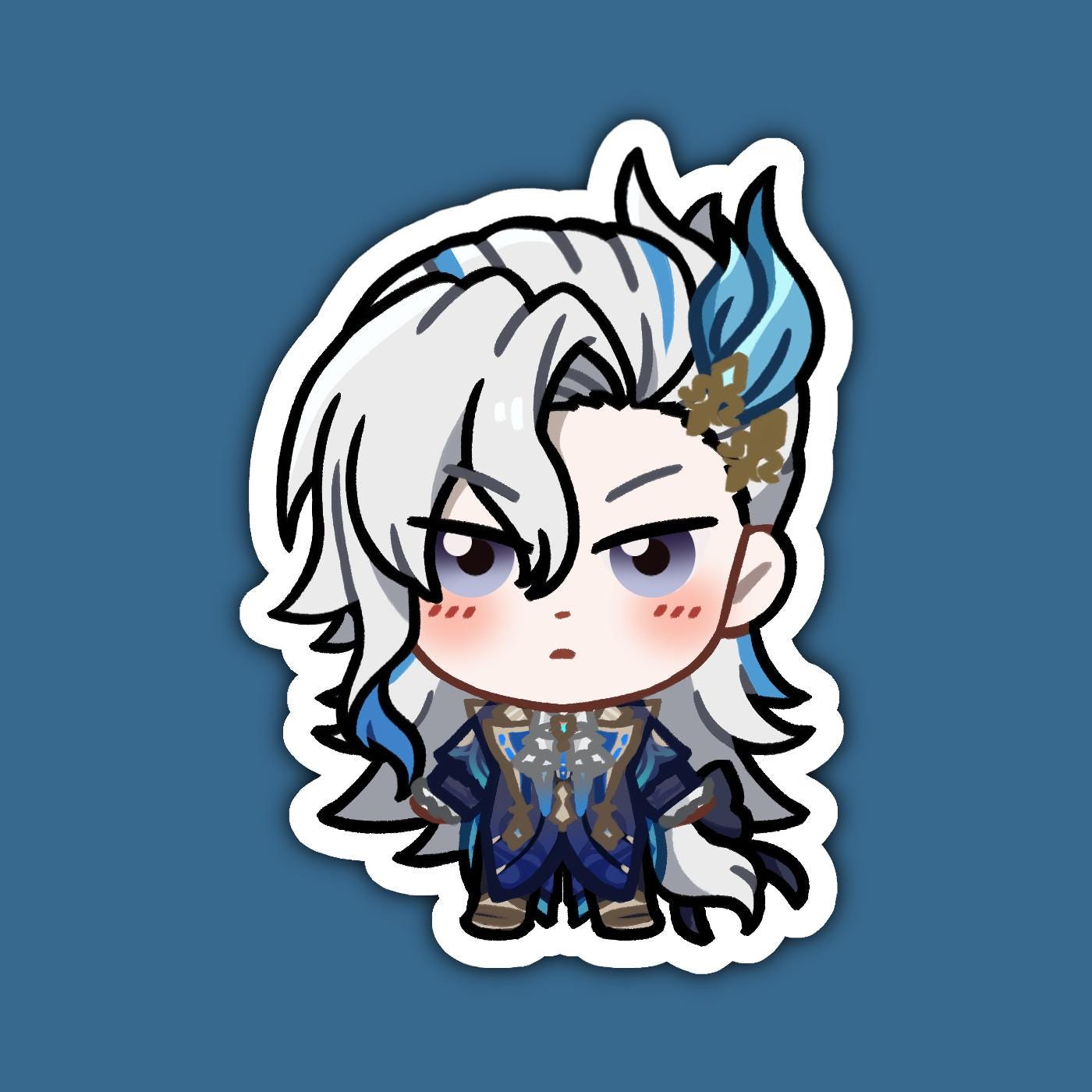 Neuvillette | Genshin Impact Vinyl Sticker