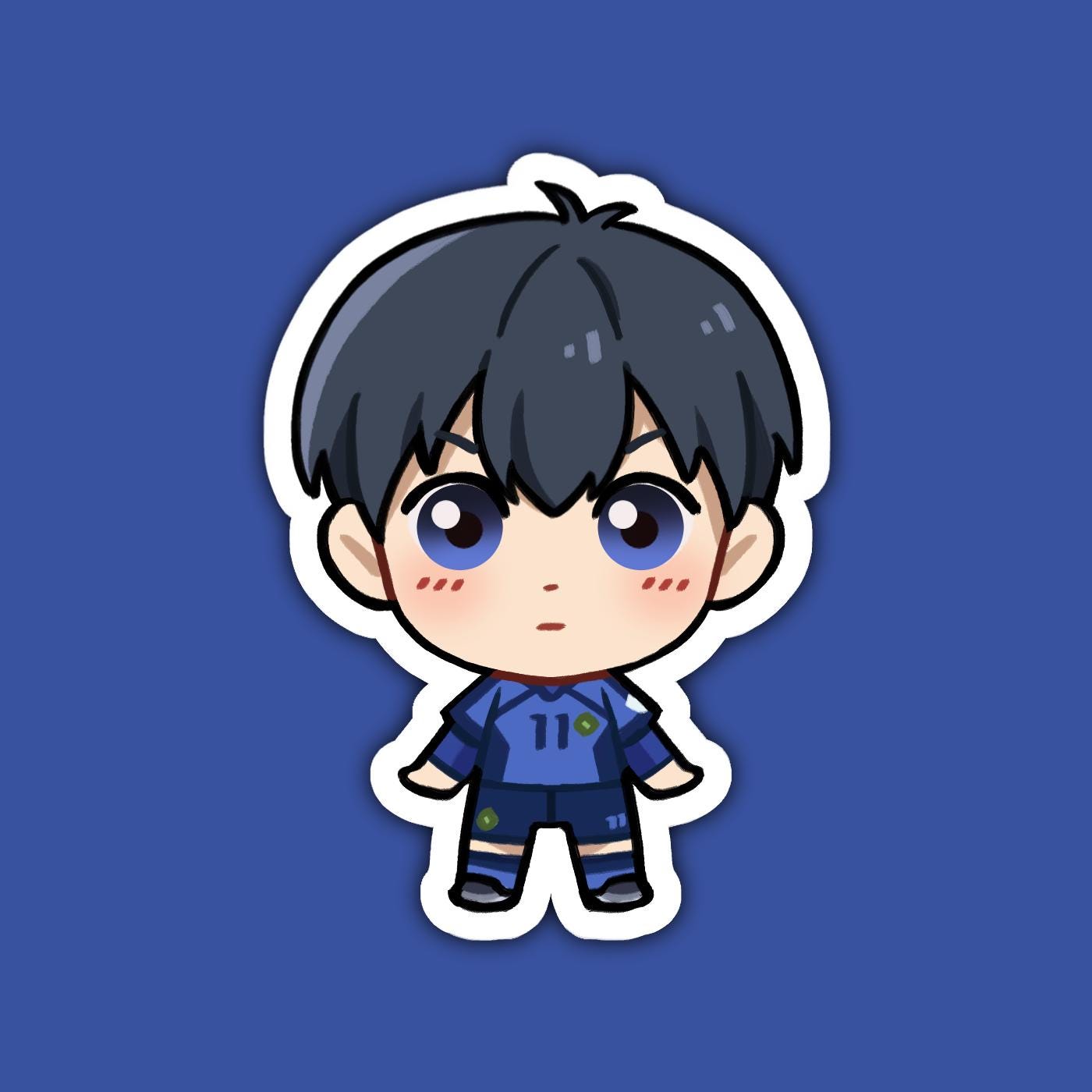 Yoichi Isagi | Blue Lock Vinyl Sticker