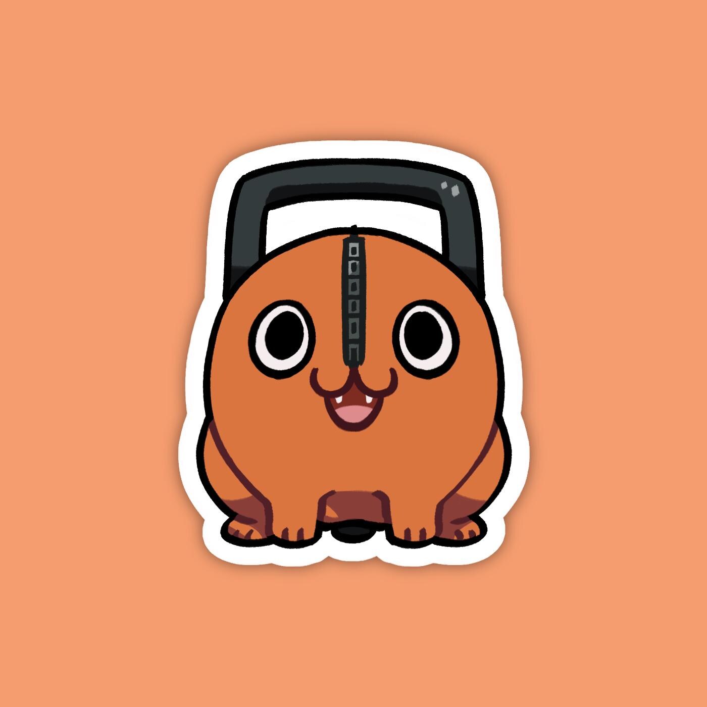 Pochita | Chainsaw Man Vinyl Sticker