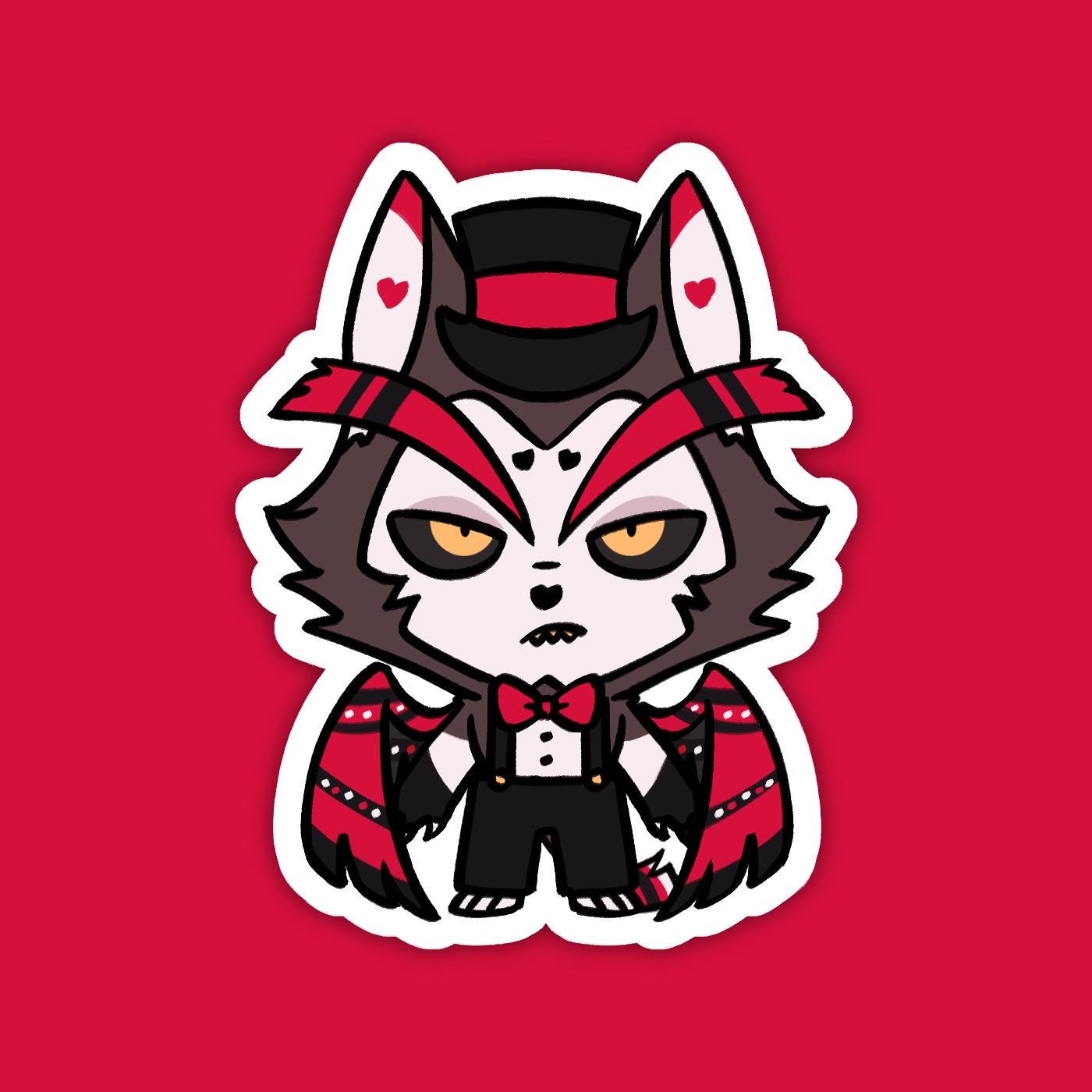 Husk | Hazbin Hotel Vinyl Sticker