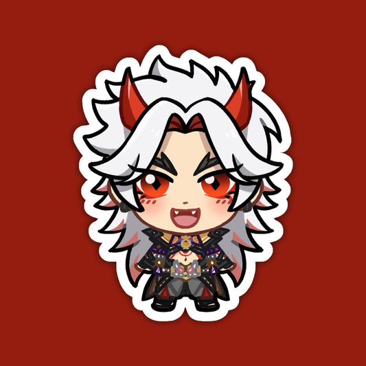 Arataki Itto | Genshin Impact Vinyl Sticker