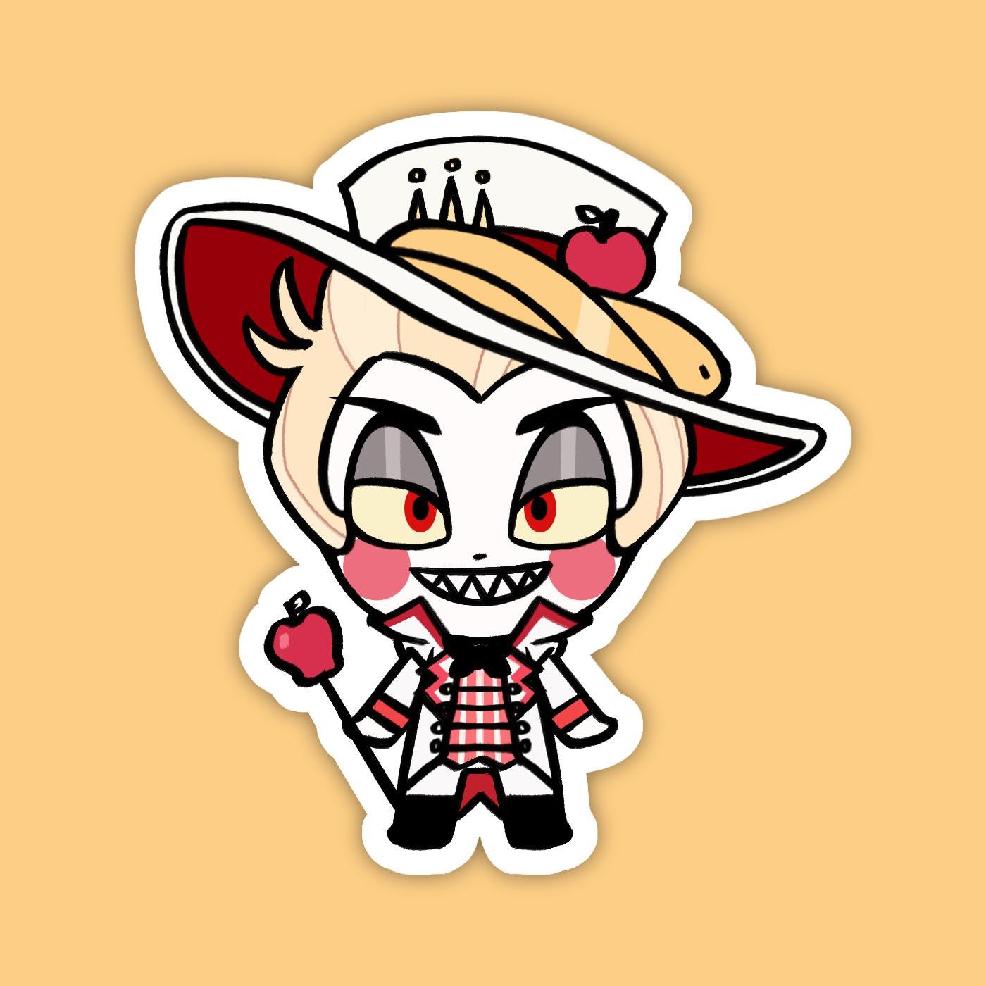 Lucifer Morningstar | Hazbin Hotel Vinyl Sticker