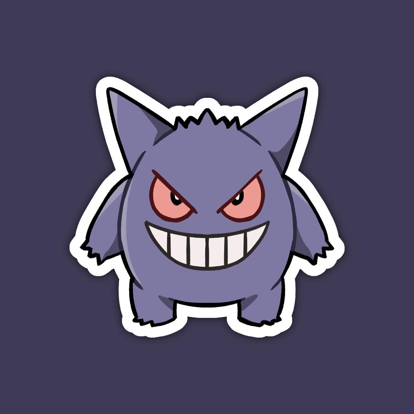 Gengar | Pokemon Vinyl Sticker