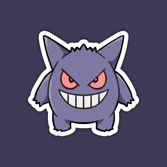 Gengar | Pokemon Vinyl Sticker