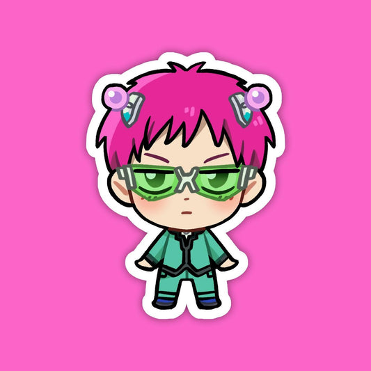 Saiki K. | Saiki Kusuo No Sainan | The Disastrous Life of Saiki K Vinyl Sticker