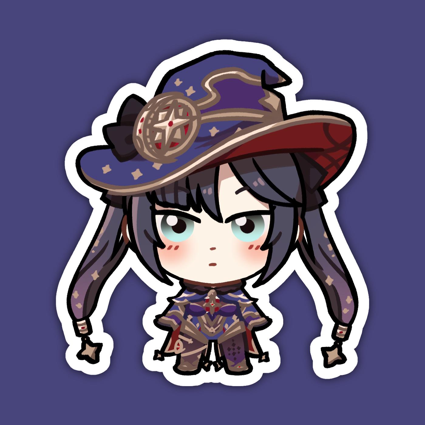 Mona | Genshin Impact Vinyl Sticker