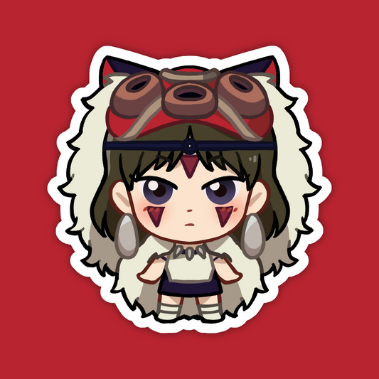 San | Princess Mononoke Vinyl Sticker