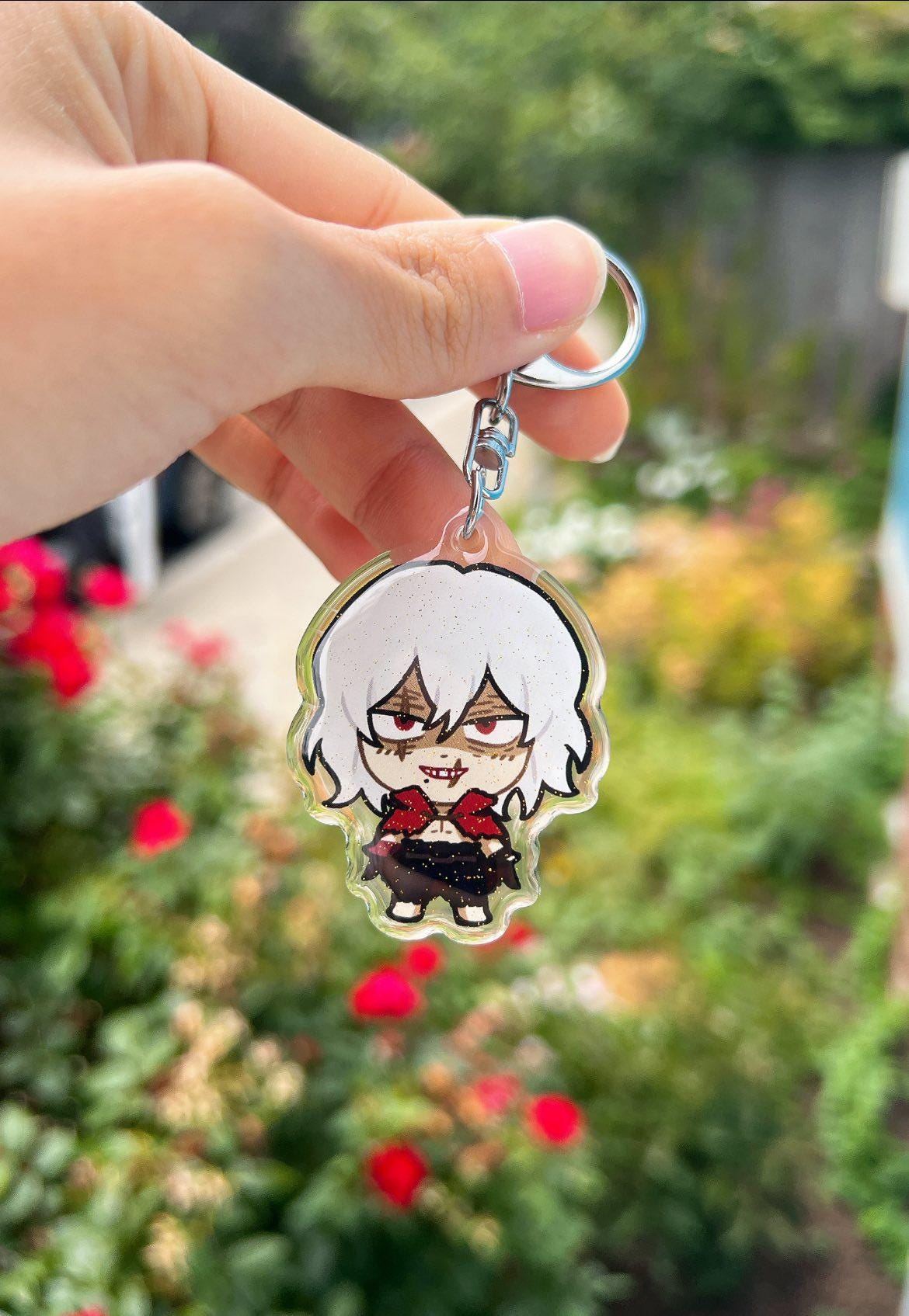 Kenma Kozume | Haikyuu!! Acrylic Glitter Keychain