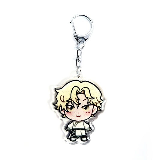 Luka | Alien Stage Acrylic Glitter Keychain