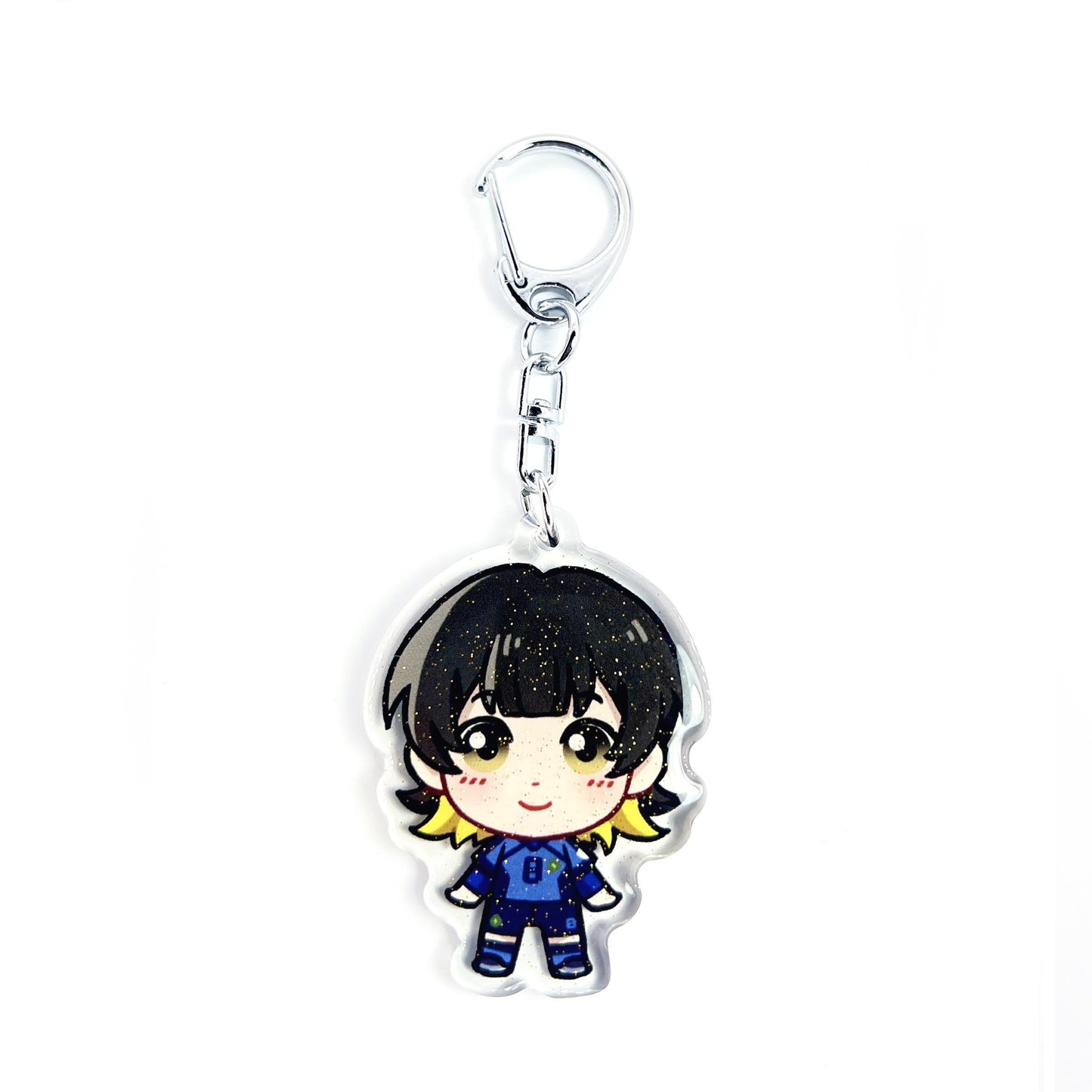 Meguru Bachira | Blue Lock Acrylic Glitter Keychain