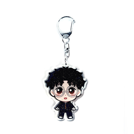 Ken Takakura, Okarun | Dandadan Acrylic Glitter Keychain