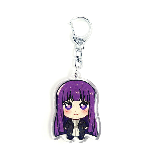 Fern | Frieren Acrylic Glitter Keychain