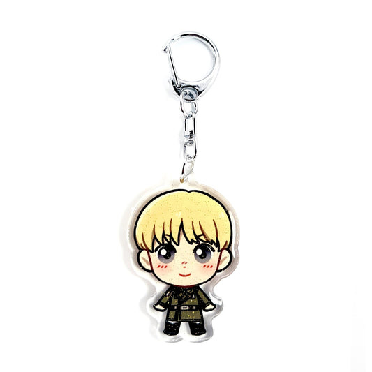 Armin Arlert | Attack on Titan Acrylic Glitter Keychain