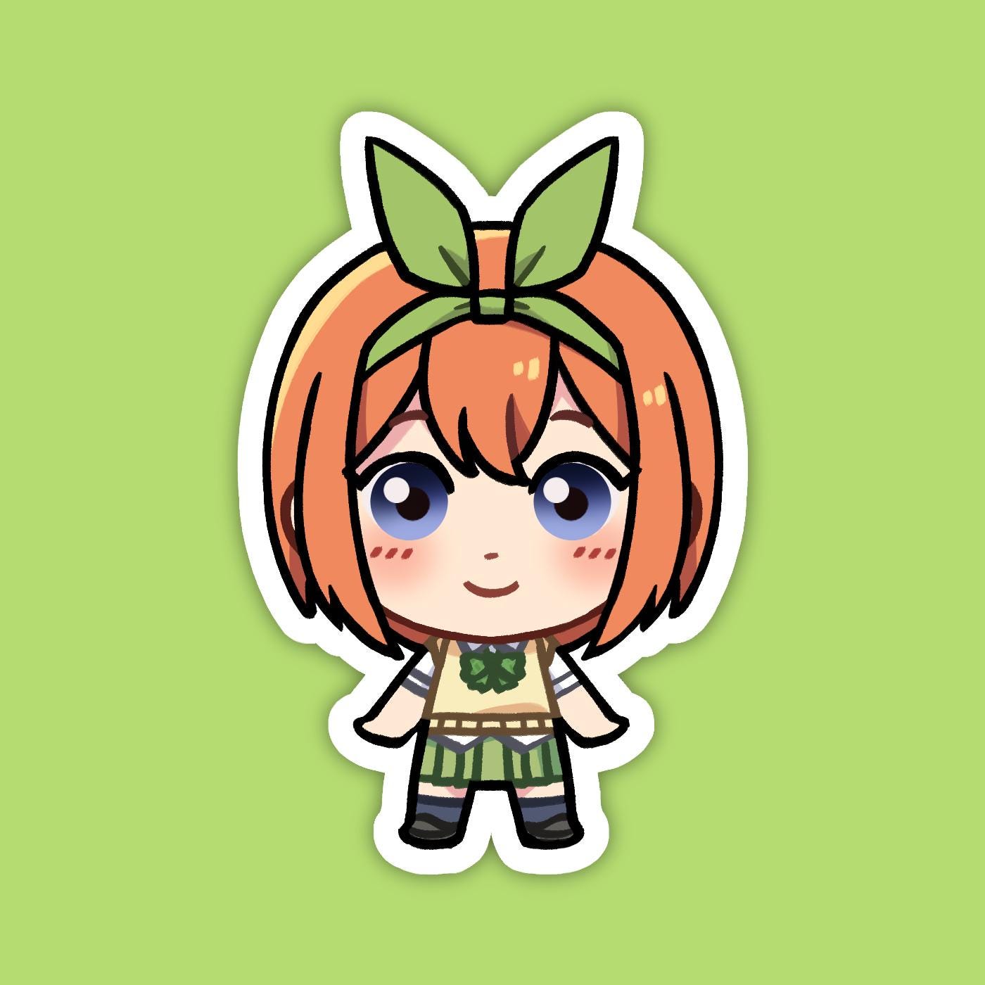 Yotsuba Nakano | The Quintessential Quintuplets Vinyl Sticker
