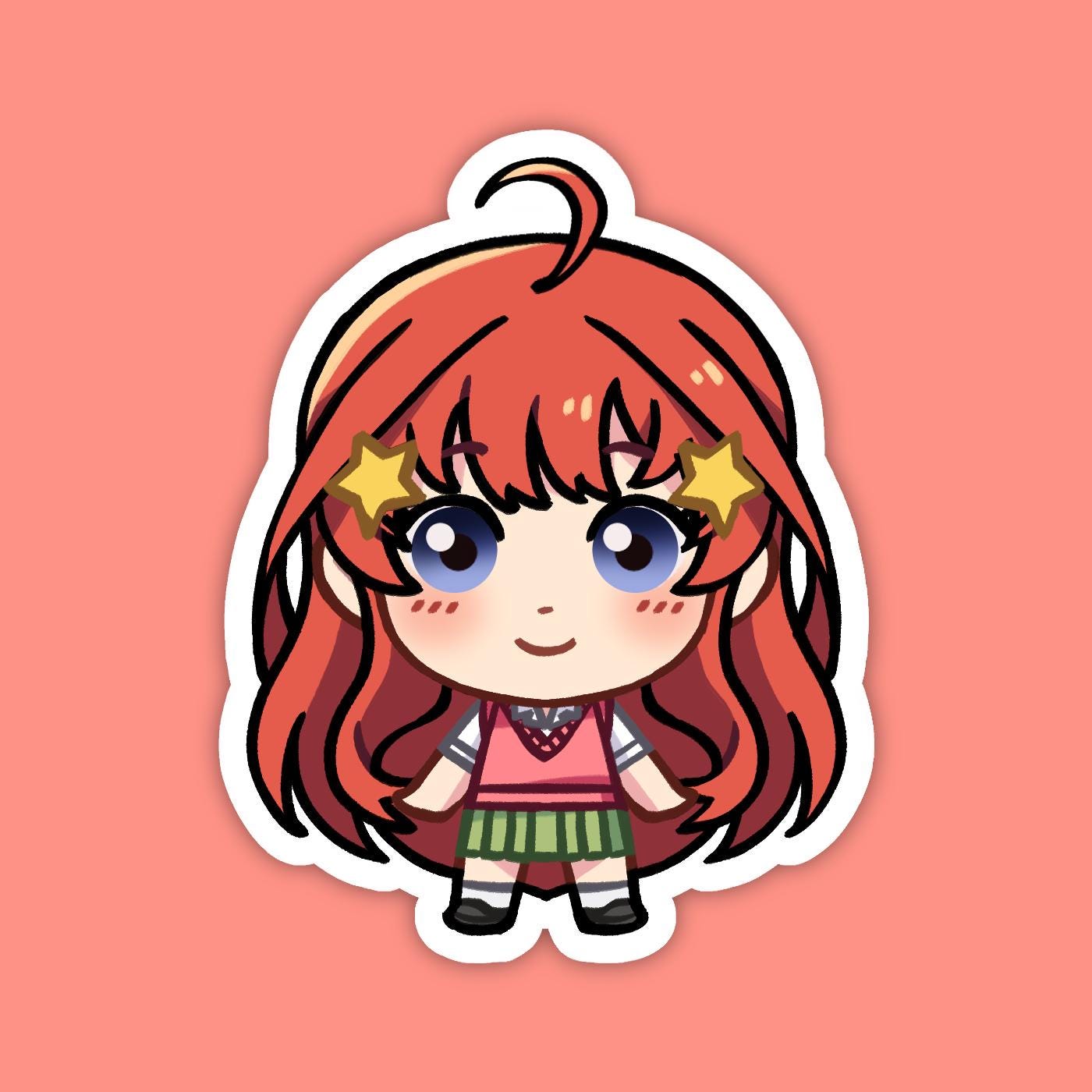 Itsuki Nakano | The Quintessential Quintuplets Vinyl Sticker