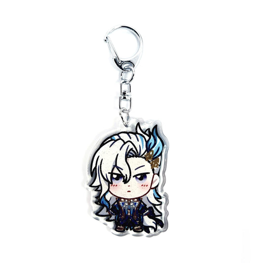 Neuvillette | Genshin Impact Acrylic Glitter Keychain