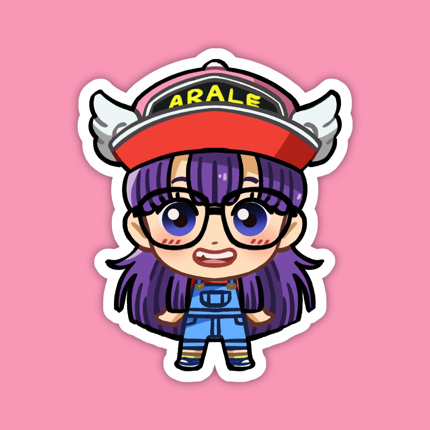 Arale Norimaki | Dr. Slump Vinyl Sticker