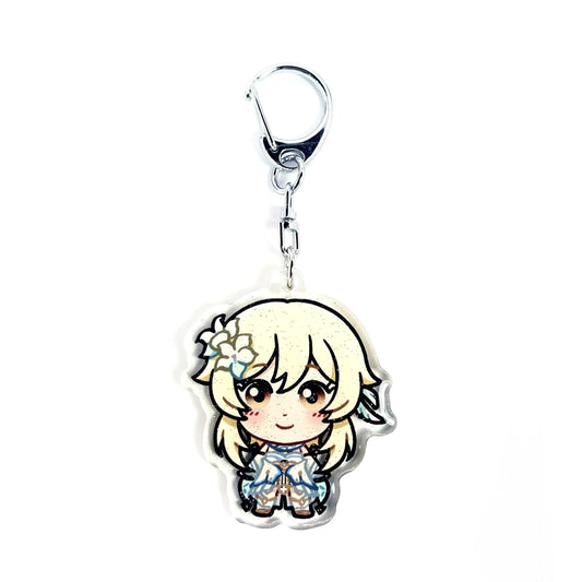 Lumine | Genshin Impact Acrylic Glitter Keychain