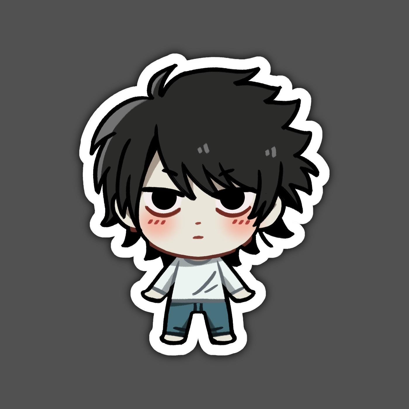 L | Death Note Vinyl Sticker