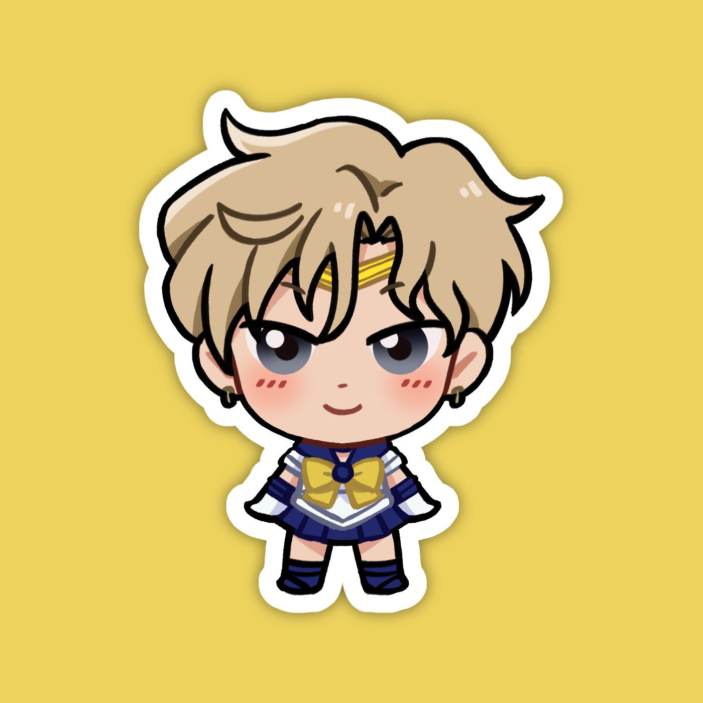 Haruka Tenou Sailor Uranus | Sailor Moon Vinyl Sticker