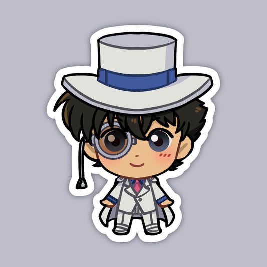 Kaitou Kid | Case Closed, Detective Conan Vinyl Sticker