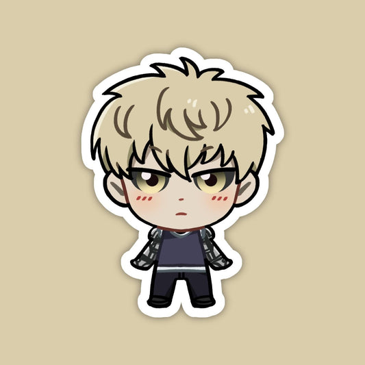 Genos | One-Punch Man Vinyl Sticker