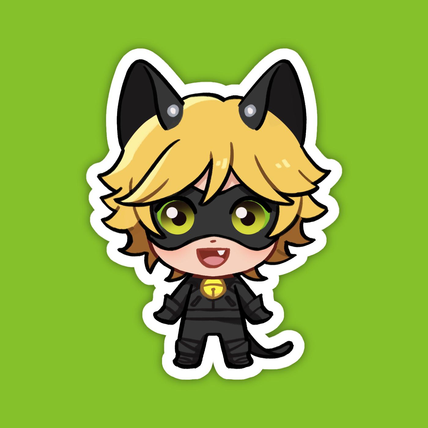 Adrien, Cat Noir | Miraculous Ladybug Vinyl Sticker