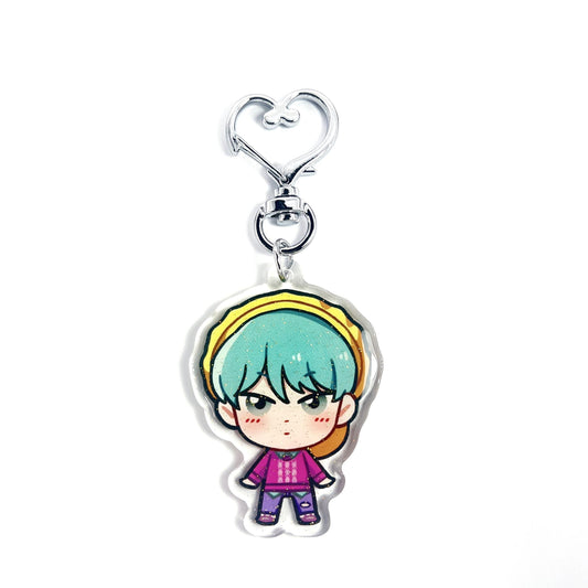 Baby Saja Boys | KPop Demon Hunters Acrylic Glitter Keychain