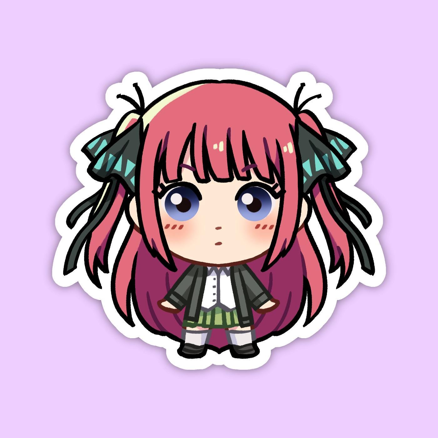 Nino Nakano | The Quintessential Quintuplets Vinyl Sticker