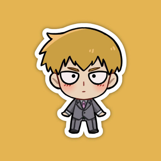 Arataka Reigen | Mob Psycho 100 Vinyl Sticker