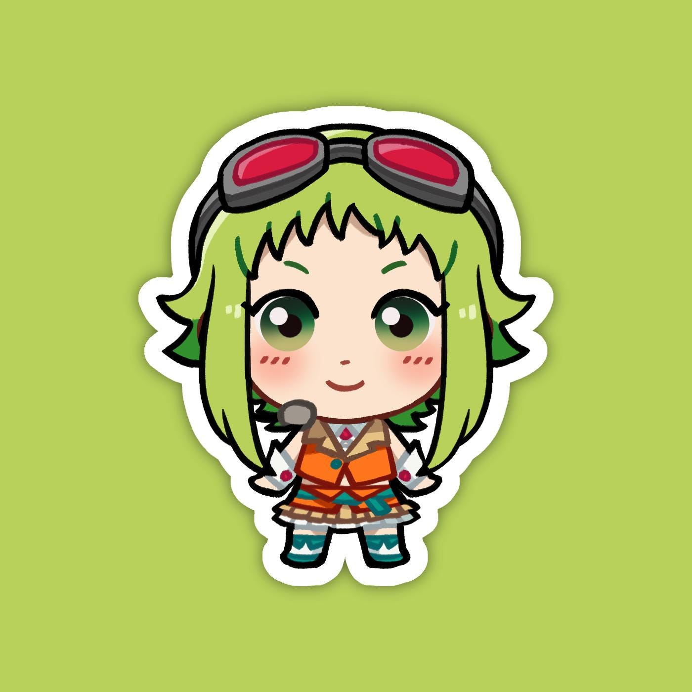 Megumi Nakajima | Vocaloid Vinyl Sticker