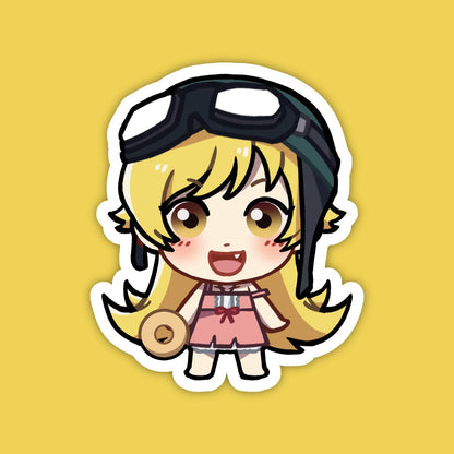 Shinobu Oshino | Bakemonogatari Vinyl Sticker