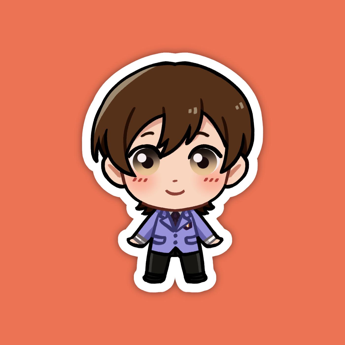 Haruhi Fujioka | Ouran High School Host Club Vinyl Sticker