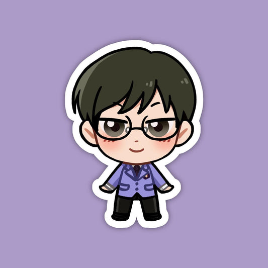 Kyoya Ootori | Ouran High School Host Club Vinyl Sticker